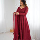 Faux Georgette Anarkali Gown - MYLUXURY LANE ENTERPRISE