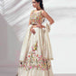 Faux Georgette Designer Embroidered Lehenga - MYLUXURY LANE ENTERPRISE