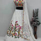 Faux Georgette Designer Embroidered Lehenga - MYLUXURY LANE ENTERPRISE