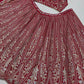 Faux Georgette Designer Embroidered Lehenga - MYLUXURY LANE ENTERPRISE