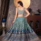 Faux Georgette Lehenga With Cancan - MYLUXURY LANE ENTERPRISE