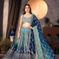 Faux Georgette Lehenga With Cancan - MYLUXURY LANE ENTERPRISE