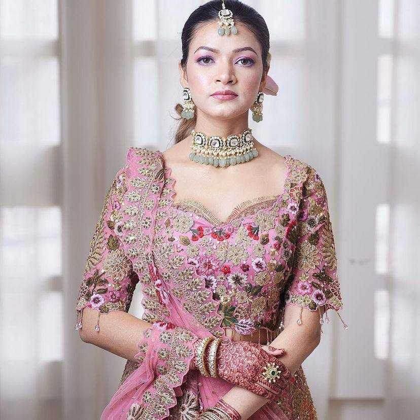 Traditional Designer Lehenga with Exquisite Embroidery - MYLUXURY LANE ENTERPRISE