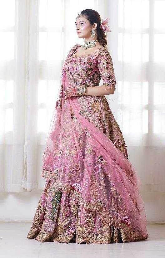Traditional Designer Lehenga with Exquisite Embroidery - MYLUXURY LANE ENTERPRISE