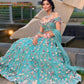 Embroidered Designer Sequins Lehenga for Elegant Events - MYLUXURY LANE ENTERPRISE