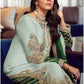 Faux Georgette Embroidery Zari Work Suit - MYLUXURY LANE ENTERPRISE