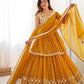 Faux Georgette Festive Designer Lehenga Choli - MYLUXURY LANE ENTERPRISE