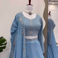Elegant Net Sequins Lehenga for Festive Occasions - MYLUXURY LANE ENTERPRISE