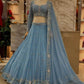 Elegant Net Sequins Lehenga for Festive Occasions - MYLUXURY LANE ENTERPRISE