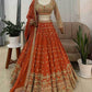 Faux Georgette Embroidered Lehenga Navratri Chaniya Choli - MYLUXURY LANE ENTERPRISE