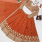 Faux Georgette Embroidered Lehenga Navratri Chaniya Choli - MYLUXURY LANE ENTERPRISE