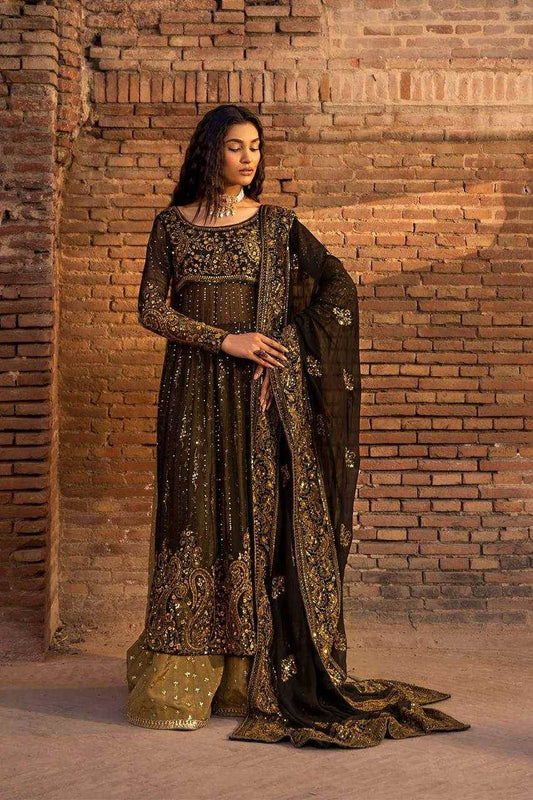 FAUX GEORGETTE LONG SEQUIN GOWN - MYLUXURY LANE ENTERPRISE