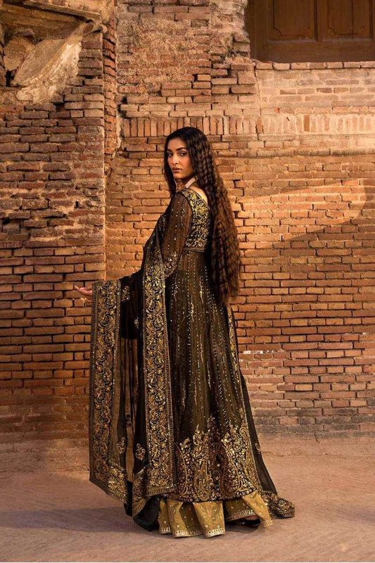 FAUX GEORGETTE LONG SEQUIN GOWN - MYLUXURY LANE ENTERPRISE