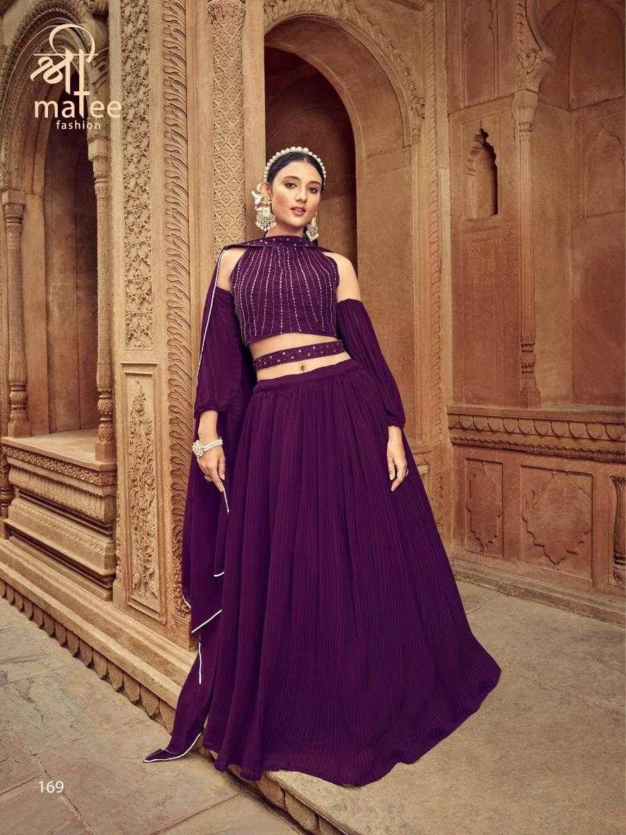 Choli Georgette Lehenga with Exquisite Embellishments - MYLUXURY LANE ENTERPRISE