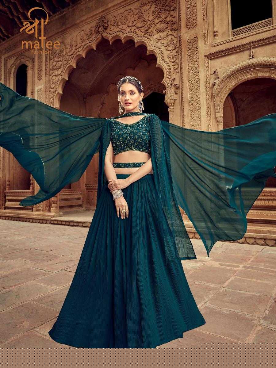Choli Georgette Lehenga with Exquisite Embellishments - MYLUXURY LANE ENTERPRISE