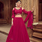 Choli Georgette Lehenga with Exquisite Embellishments - MYLUXURY LANE ENTERPRISE
