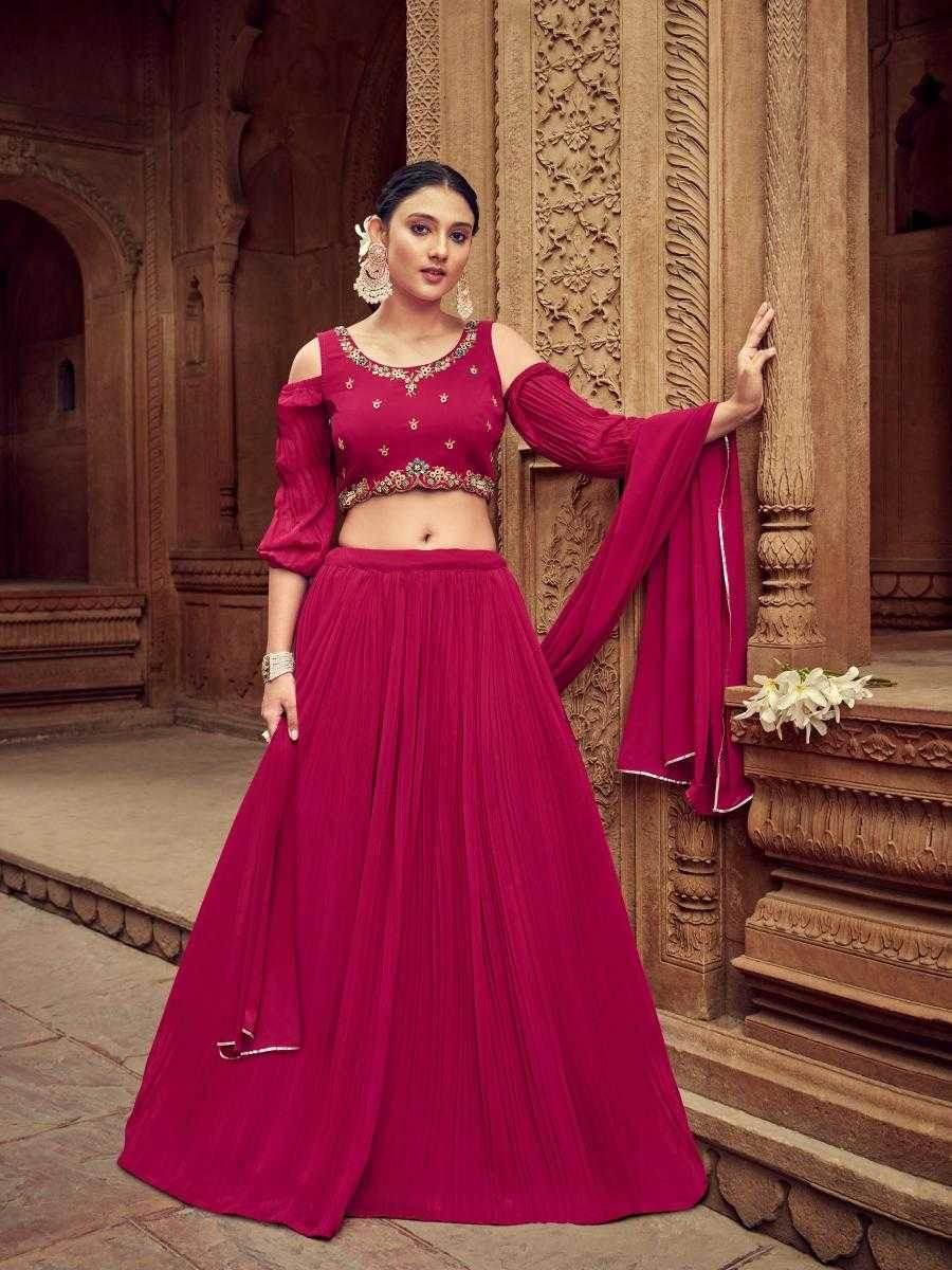 Choli Georgette Lehenga with Exquisite Embellishments - MYLUXURY LANE ENTERPRISE