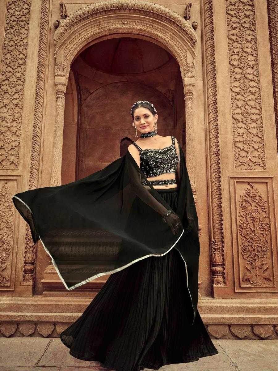Choli Georgette Lehenga with Exquisite Embellishments - MYLUXURY LANE ENTERPRISE