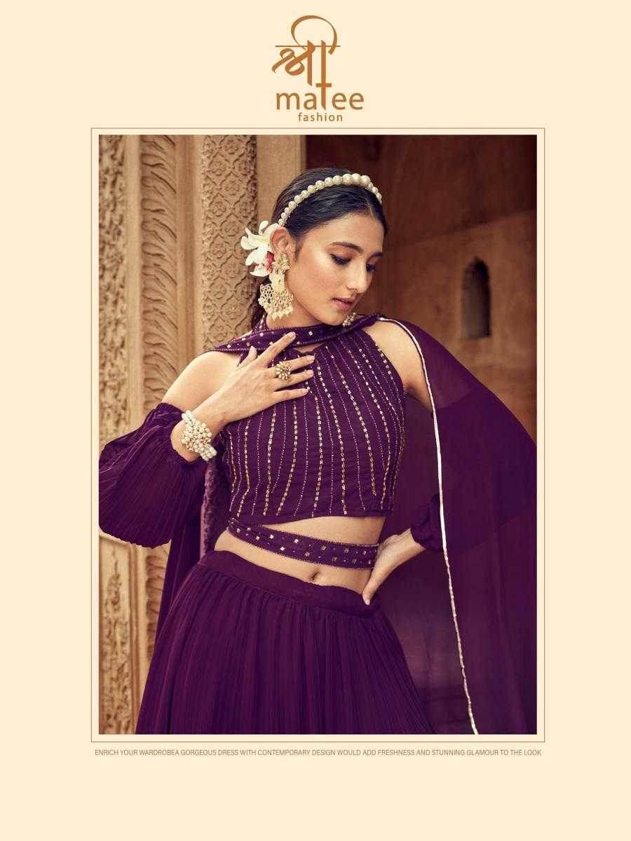 Choli Georgette Lehenga with Exquisite Embellishments - MYLUXURY LANE ENTERPRISE