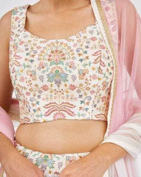 Faux Georgette Designer Lehenga With Dupatta - MYLUXURY LANE ENTERPRISE