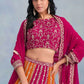 Faux Bridal Lehenga With Cancan - MYLUXURY LANE ENTERPRISE