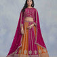 Faux Bridal Lehenga With Cancan - MYLUXURY LANE ENTERPRISE