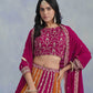 Faux Bridal Lehenga With Cancan - MYLUXURY LANE ENTERPRISE