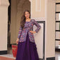Simmer Lehenga With Blouse - MYLUXURY LANE ENTERPRISE