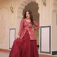 Simmer Lehenga With Blouse - MYLUXURY LANE ENTERPRISE