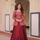 Simmer Lehenga With Blouse - MYLUXURY LANE ENTERPRISE