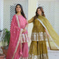 SHARARA SALWAR EMBROIDERY SUITS - MYLUXURY LANE ENTERPRISE