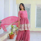 SHARARA SALWAR EMBROIDERY SUITS - MYLUXURY LANE ENTERPRISE