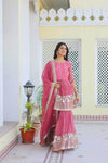SHARARA SALWAR EMBROIDERY SUITS - MYLUXURY LANE ENTERPRISE