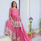 SHARARA SALWAR EMBROIDERY SUITS - MYLUXURY LANE ENTERPRISE