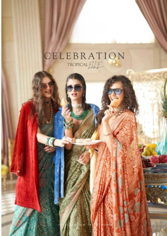 Georgette  Luxury Sarees