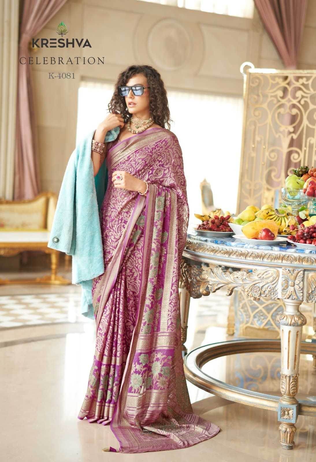 Georgette Luxury Sarees - MYLUXURY LANE ENTERPRISE