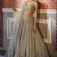 Georgette Embroidered Lehenga - MYLUXURY LANE ENTERPRISE