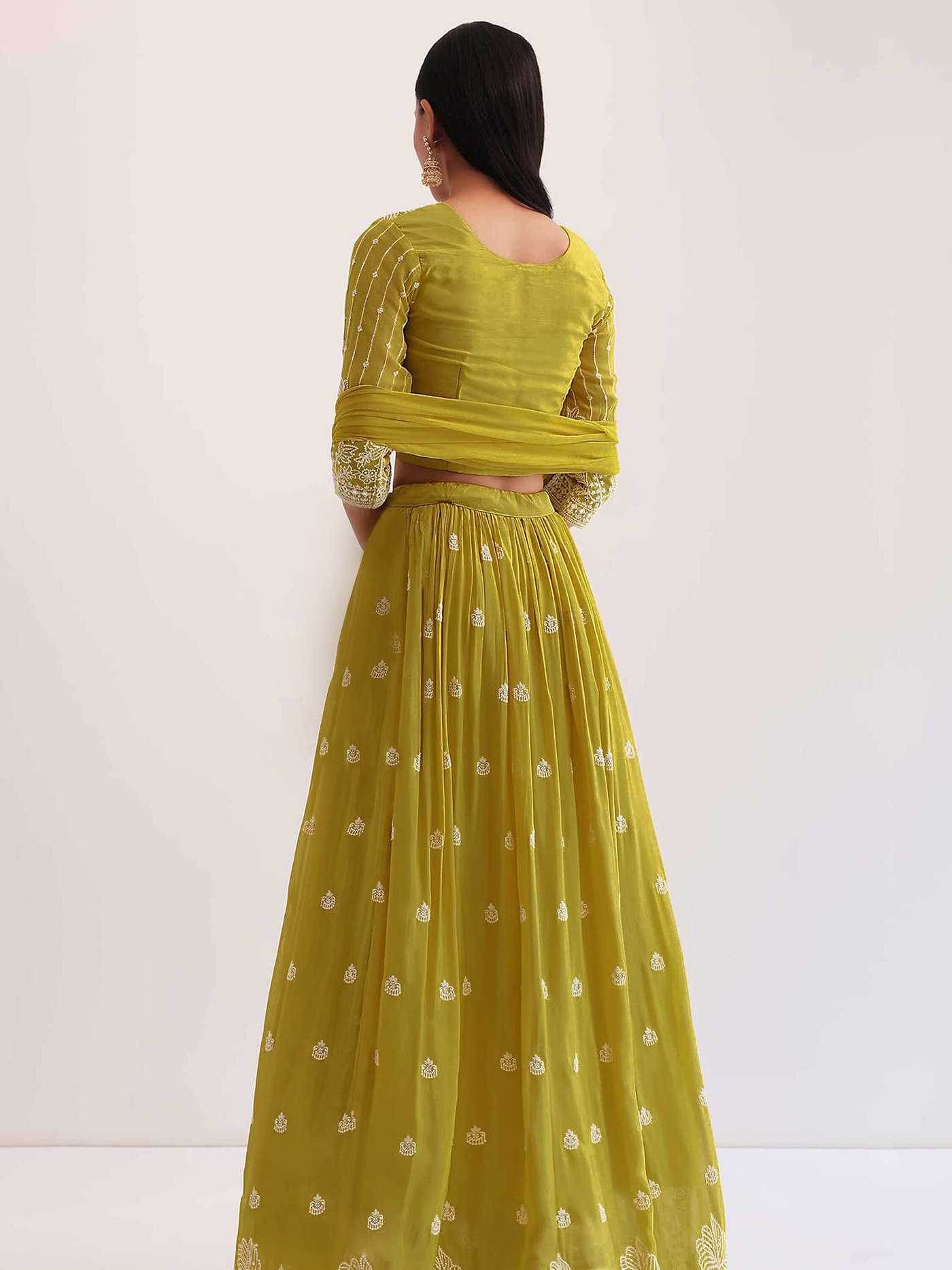 Georgette Designer Lehenga - MYLUXURY LANE ENTERPRISE