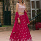 Georgette Embroidered Lehenga - MYLUXURY LANE ENTERPRISE