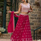 Georgette Embroidered Lehenga - MYLUXURY LANE ENTERPRISE