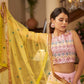 Elegant Heavy Gota Patti Lehenga in Enchanting Pink - MYLUXURY LANE ENTERPRISE