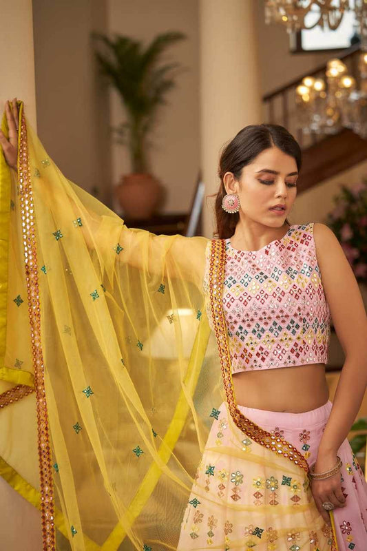 Heavy Gota Patti Lehenga - MYLUXURY LANE ENTERPRISE