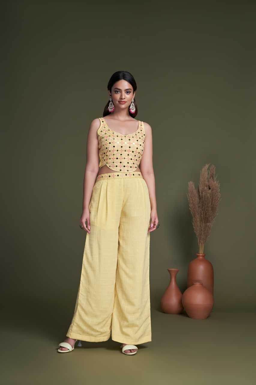 Georgette Western Wears Co-ord Set - MYLUXURY LANE ENTERPRISE