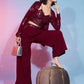 Western Wears Red Co-ord Set - MYLUXURY LANE ENTERPRISE