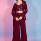 Western Wears Red Co-ord Set - MYLUXURY LANE ENTERPRISE