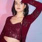 Western Wears Red Co-ord Set - MYLUXURY LANE ENTERPRISE