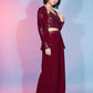 Western Wears Red Co-ord Set - MYLUXURY LANE ENTERPRISE