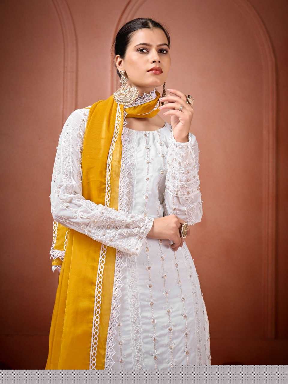 Georgette Embroidery Suit - MYLUXURY LANE ENTERPRISE