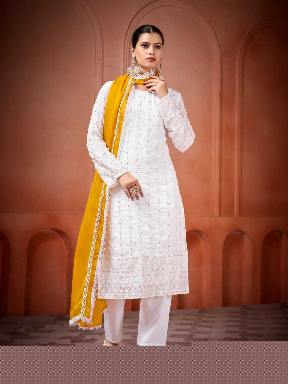 Georgette Embroidery Suit - MYLUXURY LANE ENTERPRISE