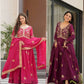 Georgette Designer Gown With Dupatta - MYLUXURY LANE ENTERPRISE